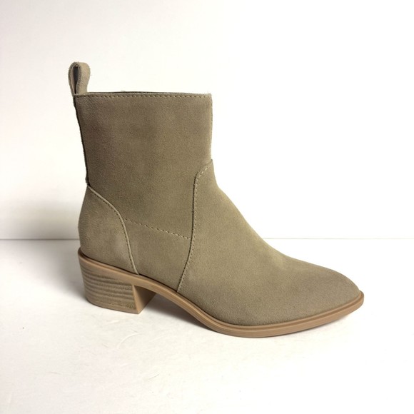 Dolce Vita Womens Bryson, Taupe Suede Boots, Size 8.5 Wide - Picture 1 of 1